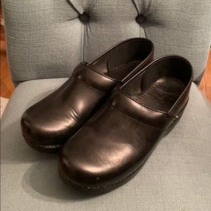 Dansko Black Clogs